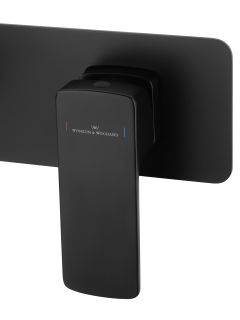 Встраиваемый смеситель для раковины Wonzon & Woghand Edge WW-88869003-MB чёрный матовый